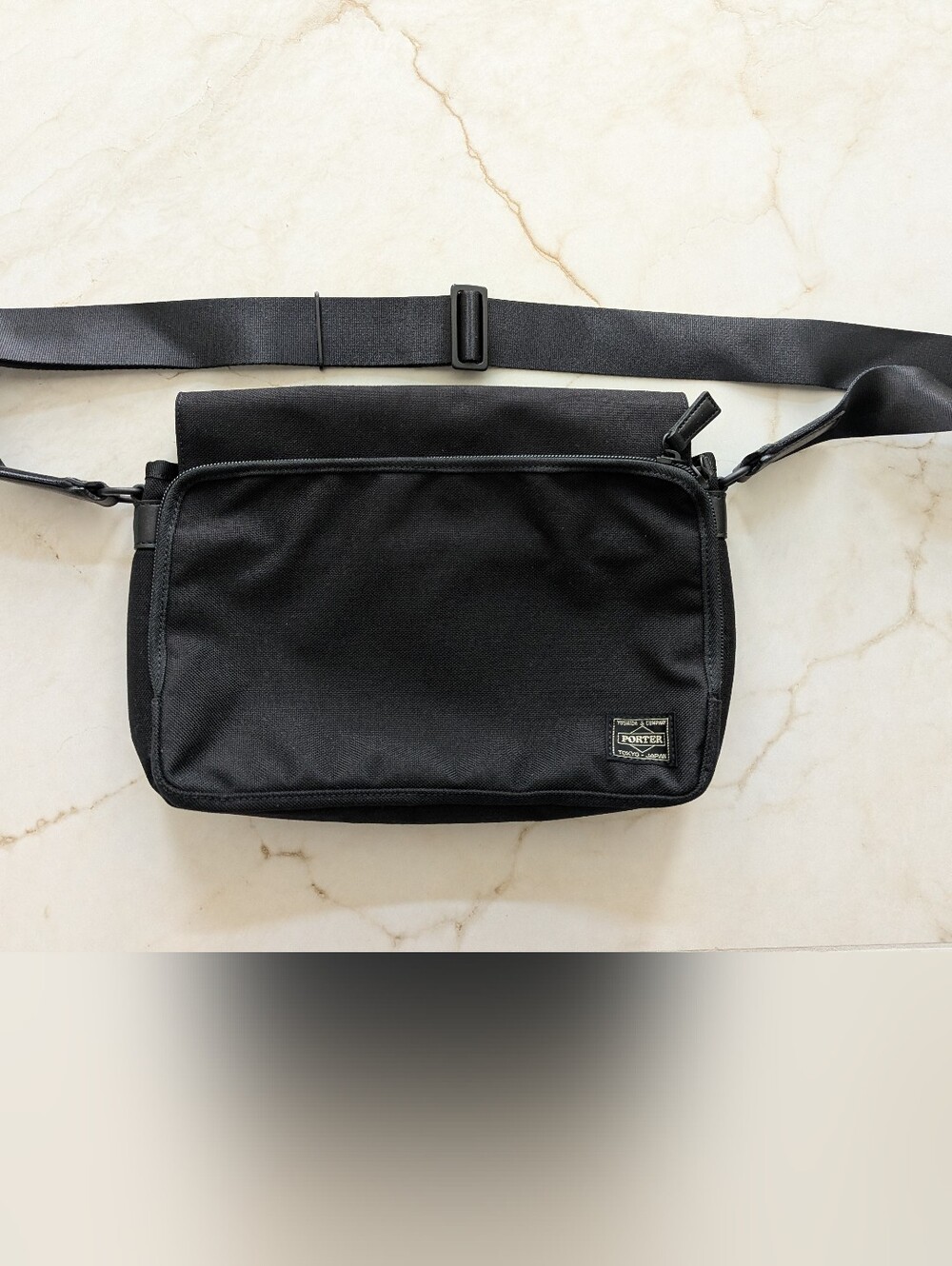 Porter Yoshida Black Crossbody Shoulder Bag
